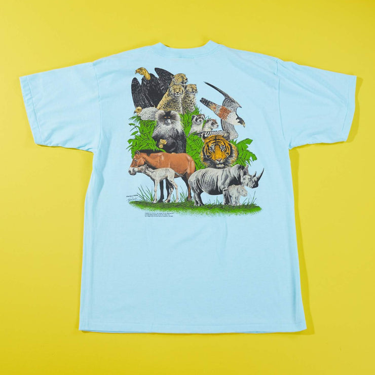 Vintage 1987 Harlequin Busch Gardens Tampa T-shirt