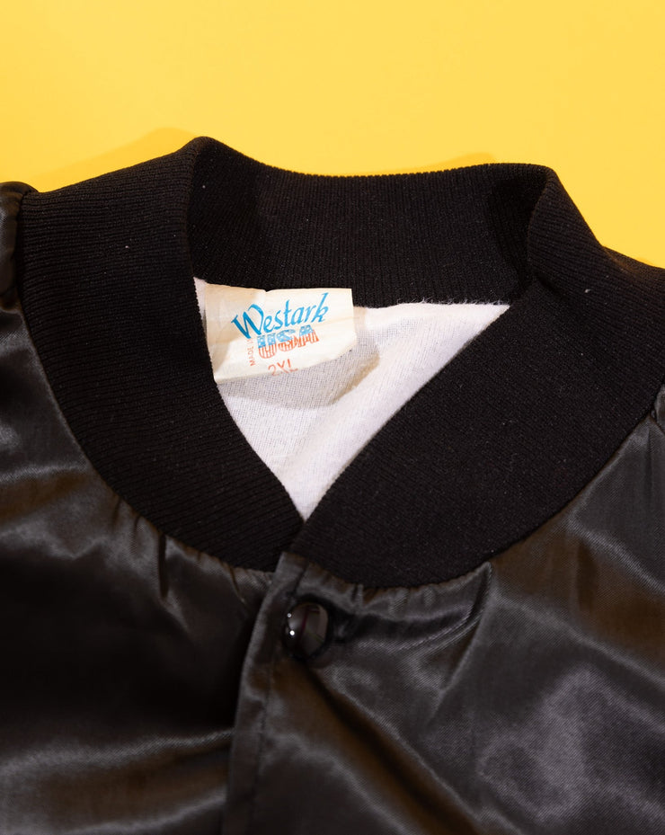 Vintage 80s Chevy Heartbeat of America Satin Jacket
