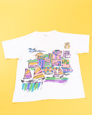 Vintage 90s Gilda Marx V-neck T-shirt