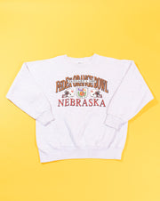 Vintage 1995 FedEx Orange Bowl Nebraska Crewneck Sweater