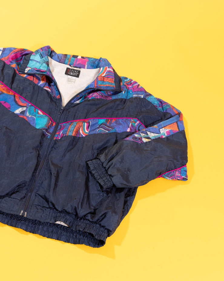 Vintage 80s Active Elements Windbreaker