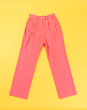 Vintage 80s Lily's of Beverly Hills Peach Pants
