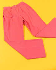 Vintage 80s Lily's of Beverly Hills Peach Pants