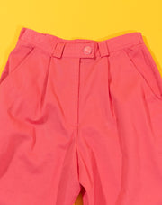 Vintage 80s Lily's of Beverly Hills Peach Pants