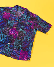 Vintage 80s Options Melrose Button Up Shirt