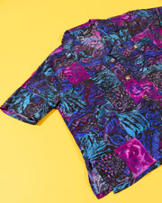 Vintage 80s Options Melrose Button Up Shirt