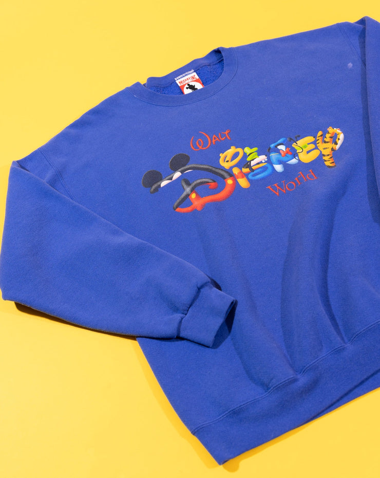 Vintage 90s Mickey Inc Walt Disney World Crewneck Sweater