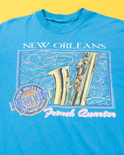 Vintage 1991 New Orleans French Quarters Birthplace of Jazz T-shirt