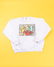 Vintage 80/90s Keith Haring Crewneck Sweater