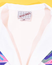 Vintage 80s Matches Retro Button Up Jacket
