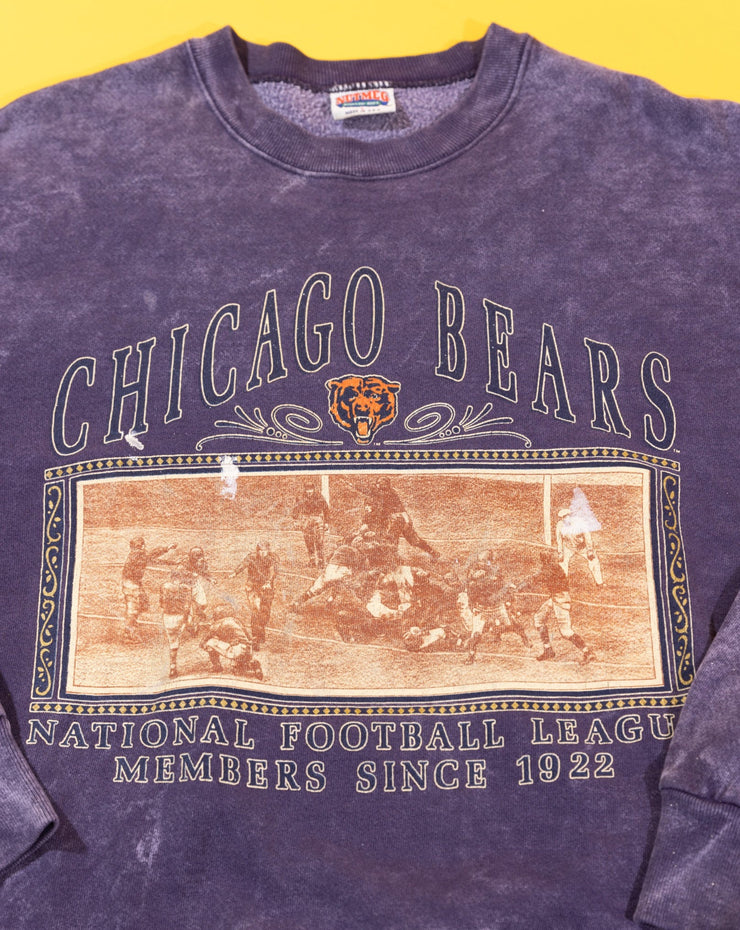Vintage 90s Nutmeg Chicago Bears Crewneck Sweater