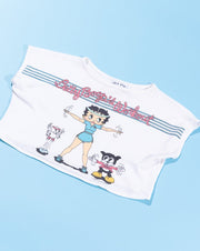 Rare Vintage 1984 Betty Boop's Workout Crop Top