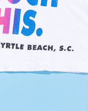 Vintage 90s Can't Touch This Myrtle Beach S.C. Crop Top