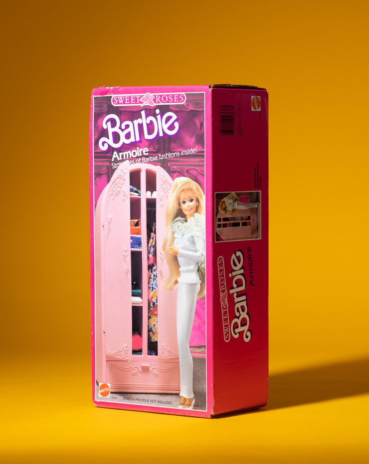 Vintage 1986 Sweet Roses Barbie Armoire