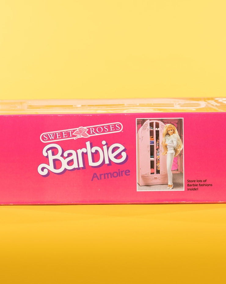 Vintage 1986 Sweet Roses Barbie Armoire