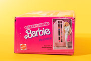 Vintage 1986 Sweet Roses Barbie Armoire