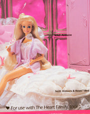 Vintage 1986 Sweet Roses Barbie Armoire