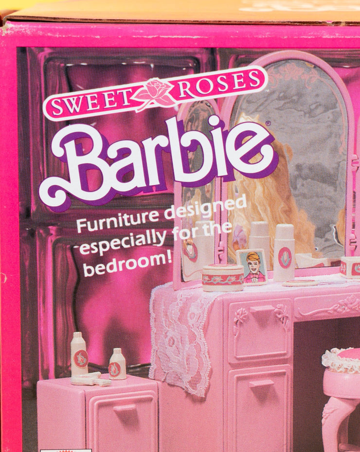 Vintage 1986 Sweet Roses Barbie Armoire