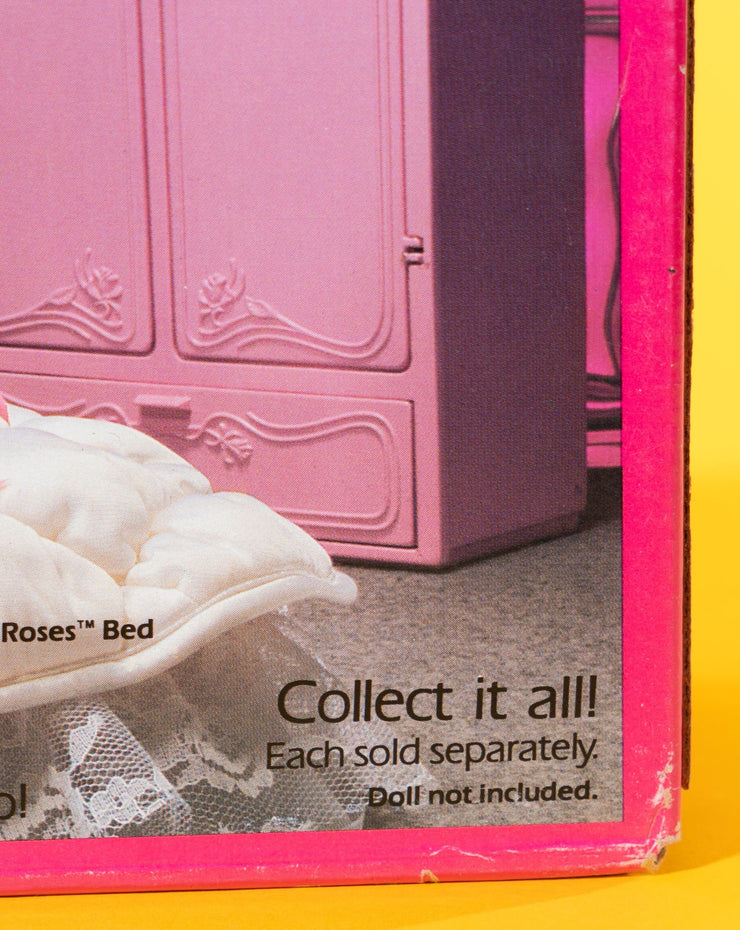 Vintage 1986 Sweet Roses Barbie Armoire