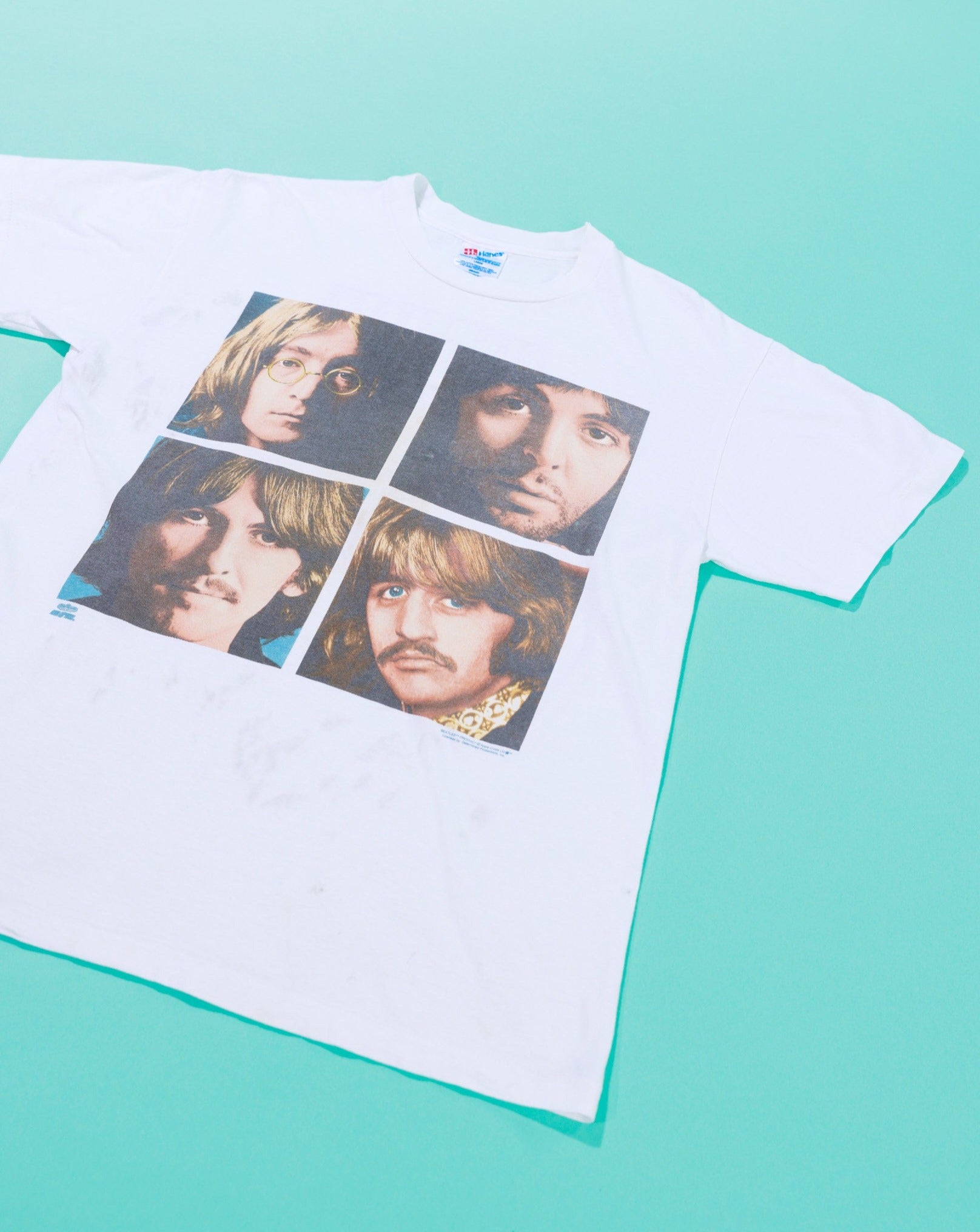 Vintage 90s the Beatles Abbey Road T-shirt / Band Tee / John