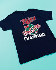 Vintage 1987 Minnesota Twins World Series Champ T-shirt