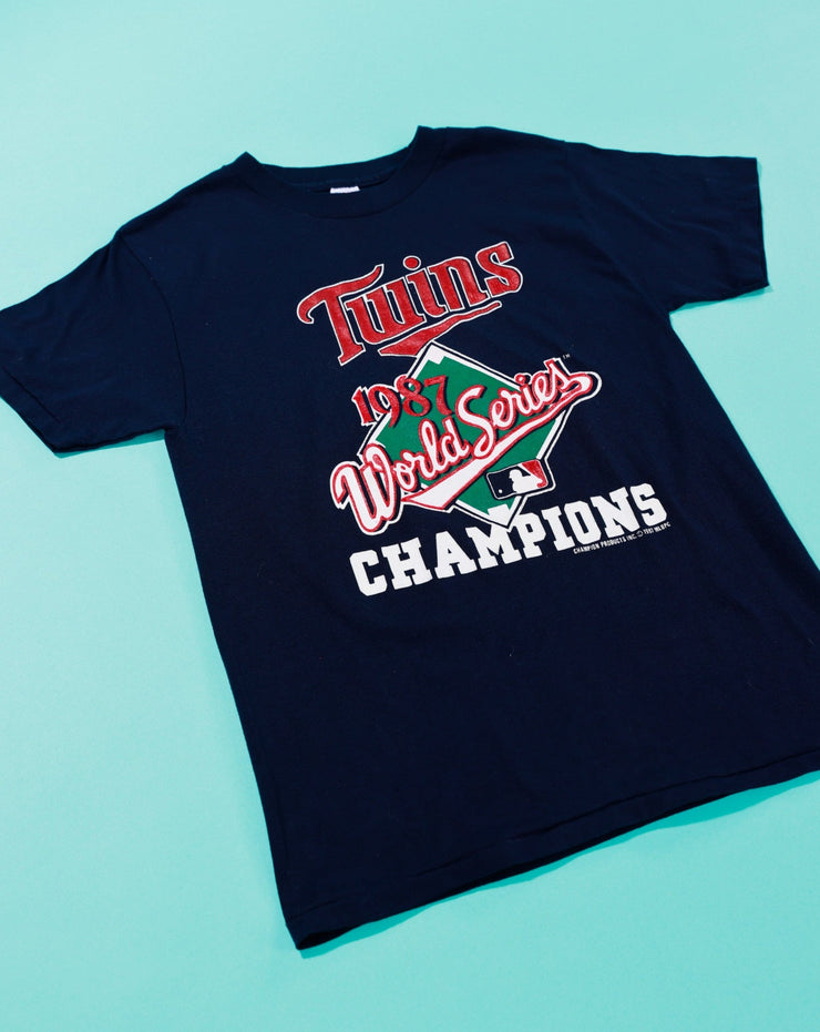 Vintage 1987 Minnesota Twins World Series Champ T-shirt