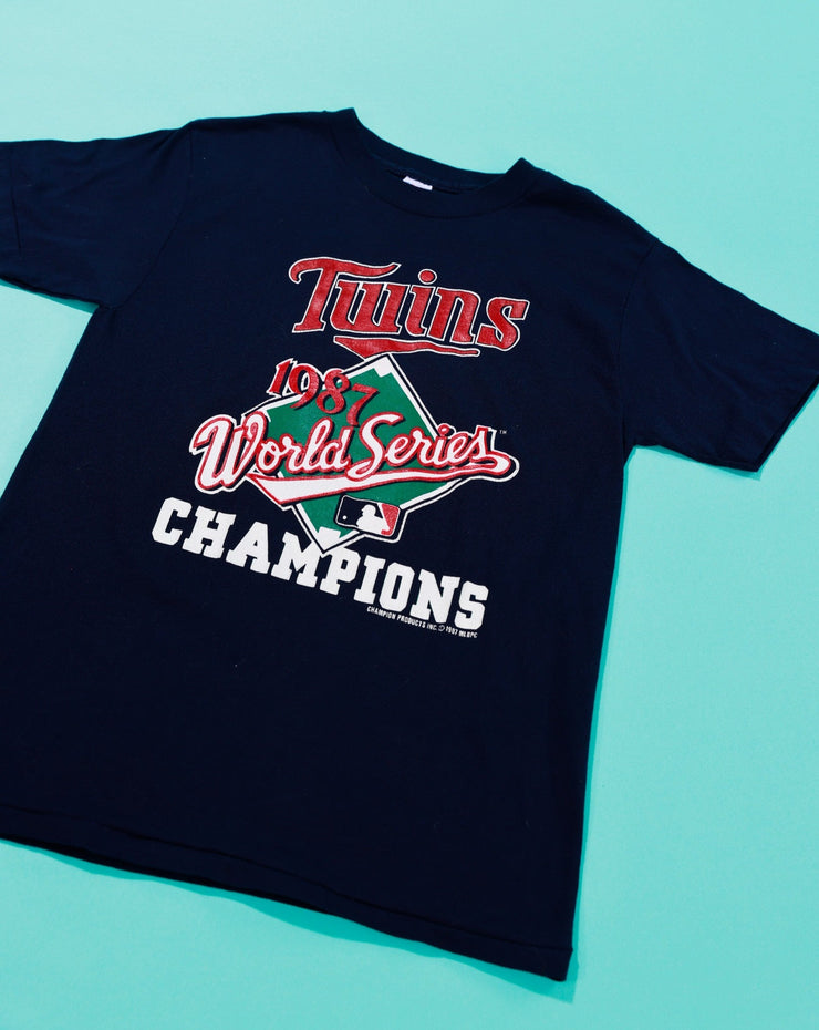 Vintage 1987 Minnesota Twins World Series Champ T-shirt