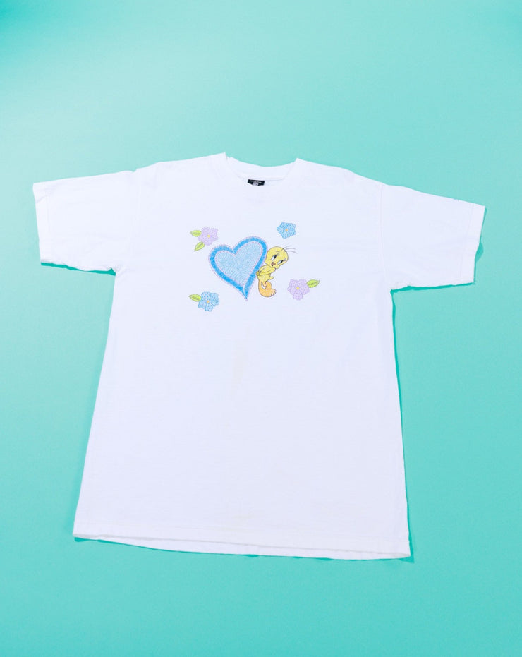 Vintage 1998 Tweety Bird Heart T-shirt