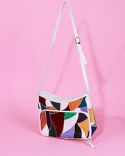 Vintage 80s Retro Color Block Purse