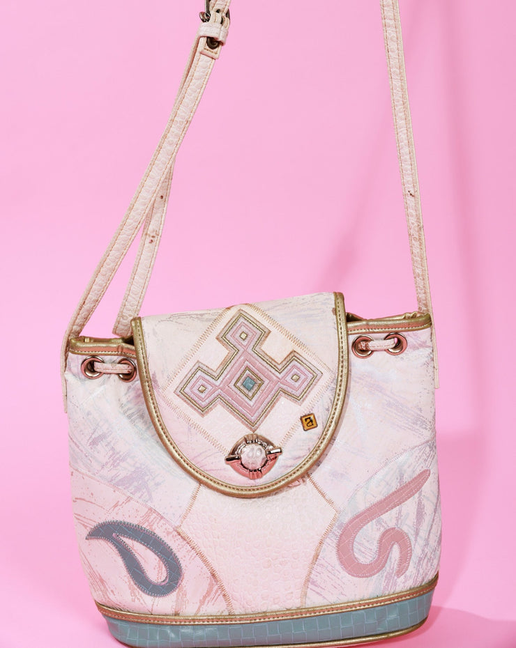 Vintage 80s Nas Alentino Retro Leather Purse