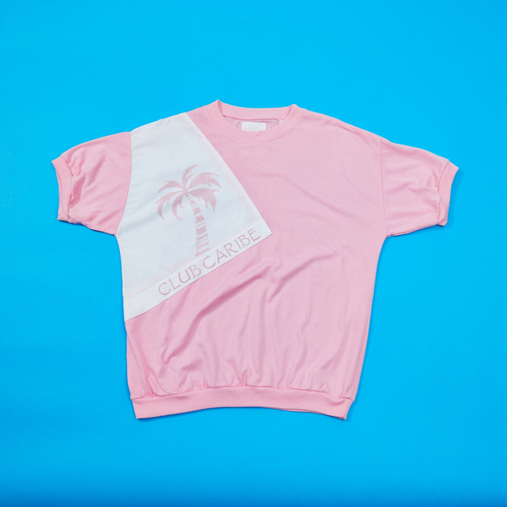 Vintage 80s Club Caribe Shortsleeved Sweatshirt