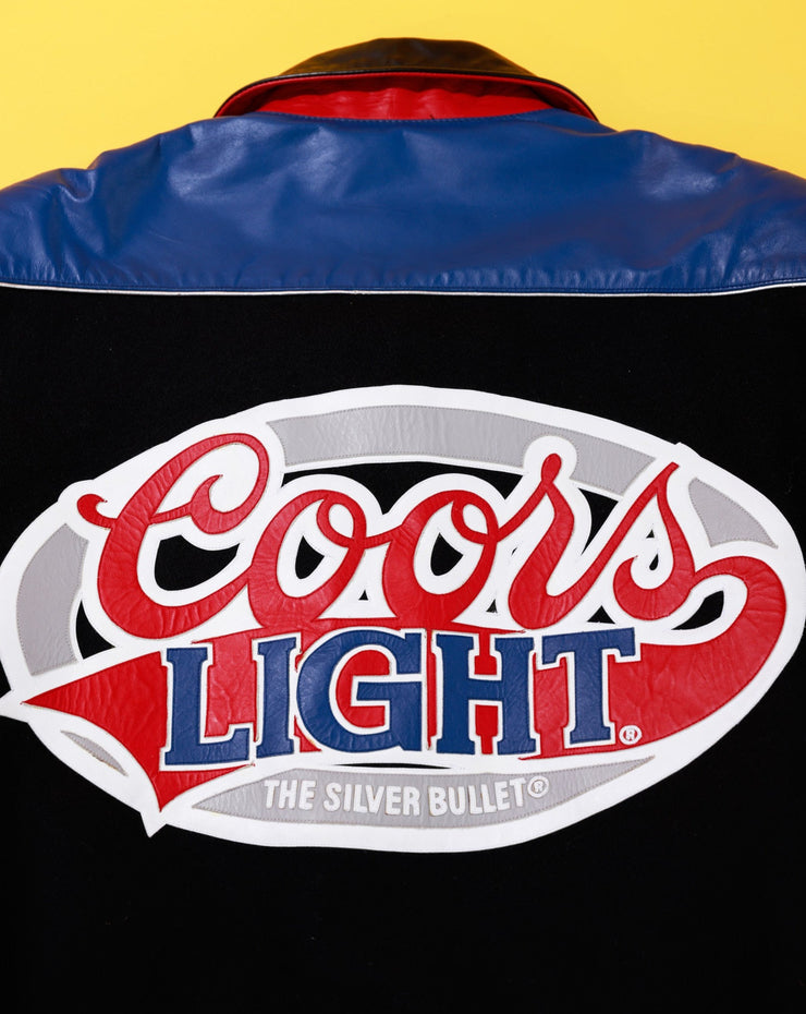 Vintage 90 Jeff Hamilton Coors Light Varsity Jacket