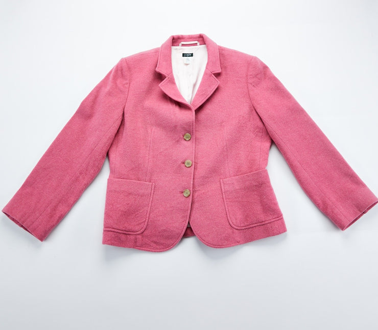  J. Crew Pink Wool Blazer from Retro Candy