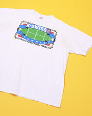 Vintage 80s K-Swiss Tennis T-shirt
