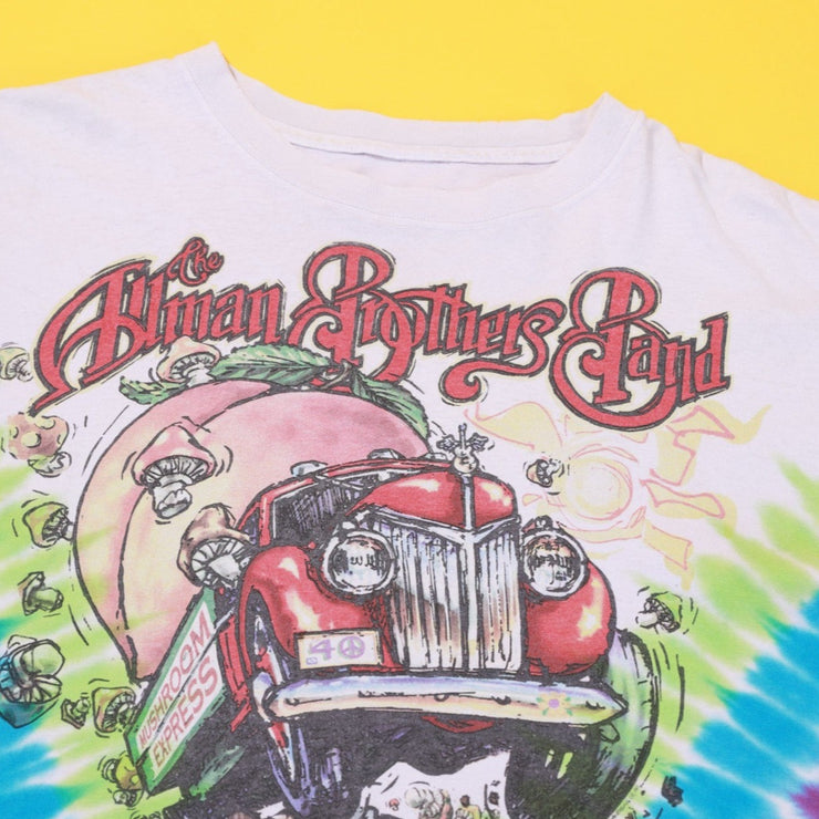 Vintage 1997 The Alman Brothers Band Mushroom Express T-shirt