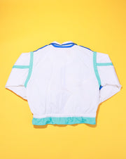 Vintage 80s East West Floral Windbreaker Jacket/Vest