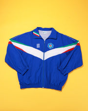 Vintage 90s Due T Sport Italia Windbreaker Jacket