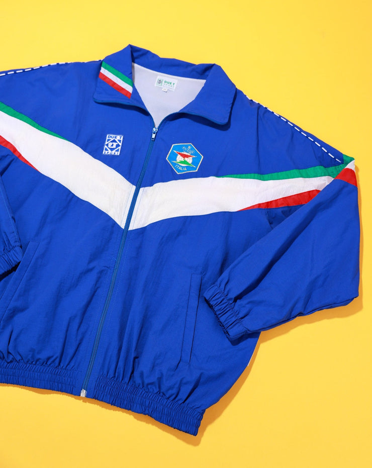 Vintage 90s Due T Sport Italia Windbreaker Jacket