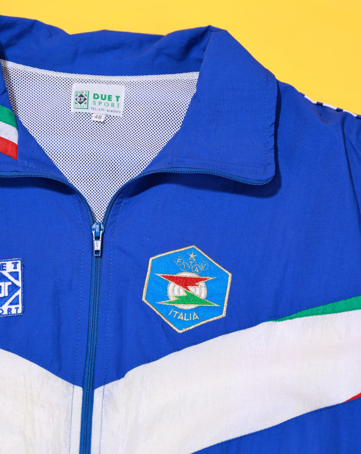 Vintage 90s Due T Sport Italia Windbreaker Jacket