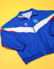Vintage 90s Due T Sport Italia Windbreaker Jacket