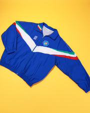 Vintage 90s Due T Sport Italia Windbreaker Jacket