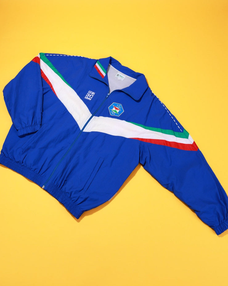 Vintage 90s Due T Sport Italia Windbreaker Jacket