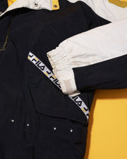 Vintage 90s Fila Quarter Zip Pullover Puffer Jacket