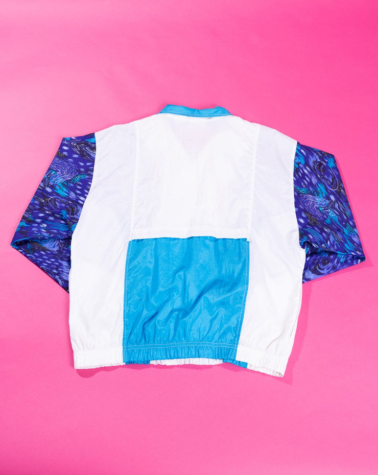 Vintage 90s Reebok Windbreaker Jacket (blue)