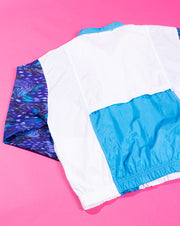 Vintage 90s Reebok Windbreaker Jacket (blue)