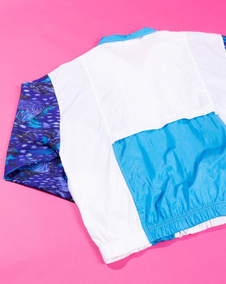 Vintage 90s Reebok Windbreaker Jacket (blue)