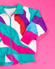 Vintage 80s Lavon Retro Windbreaker Jacket