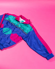 Vintage 80's Janeve Retro Windbreaker Jacket