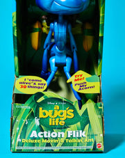 1998 Disney Pixar A Bug's Life Deluxe 12" Talking Flik Figure