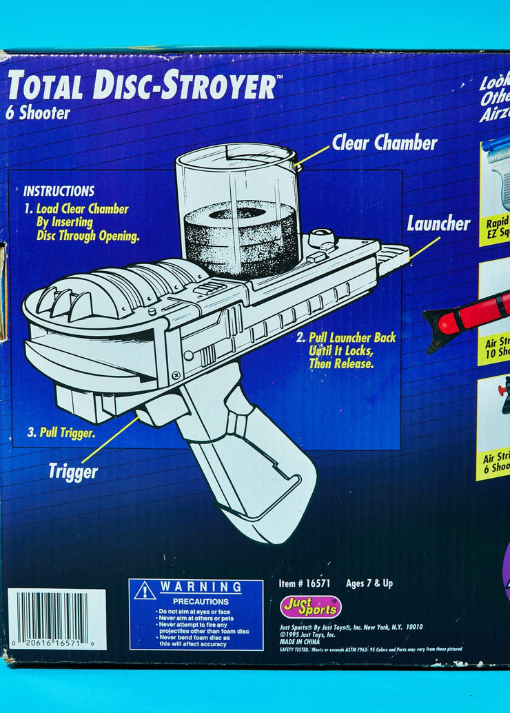 1995 Air Zone Total Disc-Stroyer 6 Shooter